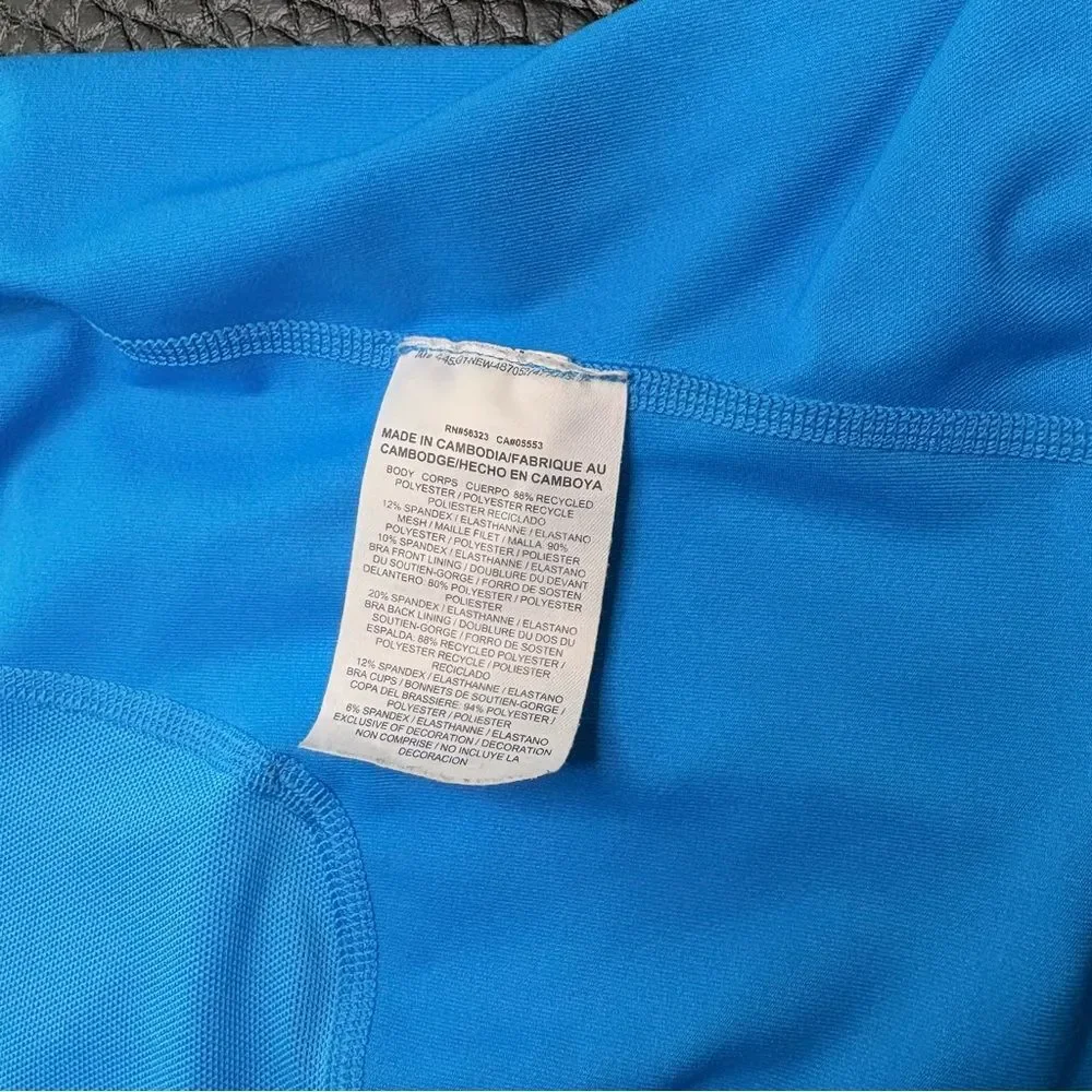 Nike Vibrant Blue Women's Tank Top Sz L